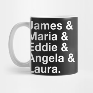 Silent Hill 2 Names Mug